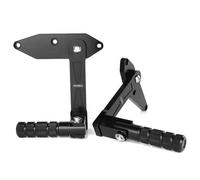 Clavijas De Pie Barra Carretera 360 Giratorias para Motocicleta Soportes Clavija Ajustables para Grom 125 MSX125/ABS 2015-2020