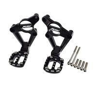 Clavijas De Pie para Motocicleta para Honda XADV750 2018 2019 2020 Motocicleta Aleación De Aluminio Pedal Trasero Soporte Reposapiés Plegable Pie De Pasajero(Black)