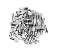 Clavijas de Soporte para Estante de Gabinete de 5 Mm con Forma de Cuchara, Clavijas de Estante de Metal para Estantes, 100 Piezas de Color Plateado