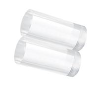 Clavijas de varilla acrílica transparente for varilla agitadora, varillas extruidas transparentes, varillas de plástico de 3/4 pulgadas x 3 pulgadas, 8 piezas