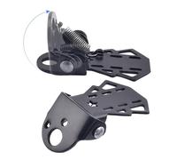 Clavijas para bicicletas eléctricas, estriberas para bicicletas, 2 estriberas antideslizantes para bicicletas eléctricas, Clavijas plegables para pies de bicicleta con resistencia a impactos para bici