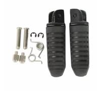 Clavijas Pie Compatible Con Suzuki Para GSX650F 2008-2012 Para GSX1400 2002-2008 Reposapiés Delanteros Para Motocicleta Estriberas Pedales Piezas Accesorios Modificados(Black)