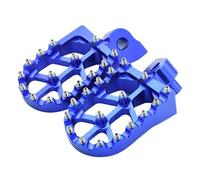 Clavijas Pie Compatible Con Yamaha Para YZ250F 2001-2022 Para YZ450F 2003-2022 Para YZ125X Para YZ250X 2017-2022 Reposapiés De Motocicleta Pedales Reposapiés Reposapiés(Blue)