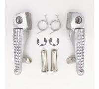 Clavijas Pie Motocicleta Compatible Con ZX-10R 2004 2005 2006 2007 2008 2009 2010 2011 2012 1 Par De Reposapiés Delanteros Y Traseros Para Motocicleta Estriberas Pedales Y Reposapiés