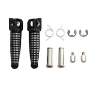 Clavijas Pie Motocicleta Compatible Con ZX-10R 2004 2005 2006 2007 2008 2009 2010 2011 2012 1 Par De Reposapiés Delanteros Y Traseros Para Motocicleta Estriberas Pedales Y Reposapiés