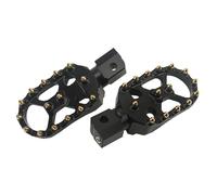 Clavijas Pie Motocicleta Para Indian Para Scout Para Bobber Para Twenty Sixty ABS Reposapiés Delantero Motocicleta Reposapiés Ajustables De 360 grados Reposapiés Giratorios(Black Gold)