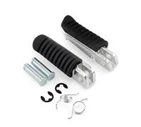 Clavijas Pie Motocicleta Para Para NINJA 250 400 650 1000 Para VERSYS Z1000SX Z750 ER6F ZX6R ZX12R Reposapiés Delantero Estriberas Almohadillas Pedal Goma Motocicleta(Foot Pegs Set)