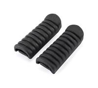 Clavijas Pie Motocicleta Reposapiés Delantero Estriberas Almohadillas Pedales Motocicleta Para Para NINJA 250 400 650 1000 Para VERSYS Z1000SX Z750 ER6F ZX6R ZX12R(2PCS Rubber Cover)