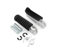 Clavijas Pie Motocicleta Reposapiés Delantero Estriberas Almohadillas Pedales Motocicleta Para Para NINJA 250 400 650 1000 Para VERSYS Z1000SX Z750 ER6F ZX6R ZX12R(Foot Pegs Set)