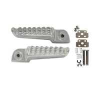 Clavijas Pie Motocicleta Reposapiés Traseros Para Motocicleta Para Para NINJA ZX6R ZX9R ZX10R ZX12R 250R EX250 EX650 ER6F ER6N 650R Para VERSYS KLE650(Blanco)