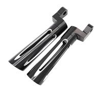 Clavijas Pie Para FXSB Para FXSBSE 2013-2017 Para FXS 2011 2012 2013 Accesorios De Motocicleta Estriberas Delanteras Pedales Reposapiés Actualización Piezas Modificadas Accesorios(Black)