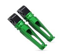 Clavijas Pie Traseras Motocicleta Adaptador Reposapiés Conductor/Pasajero Estriberas para Suzuki para GSR600 para GSR750 para GSR 600 750 Reposapiés Delanteros(Ejercito Verde)