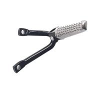 Clavijas Pies Estriberas universales motocicleta 2 piezas reposapiés plegables resistentes al desgaste soporte para pedales traseros accesorios para