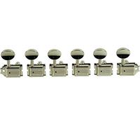 Clavijero Bloqueo Kluson 6-In-Line Locking Deluxe Series, Niquel