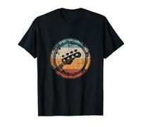 Clavijero de guitarra vintage para el bajista Camiseta
