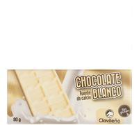 CLAVILEÑO CHOCOLATE BLANCO 80 GR