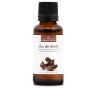 CLAVO - 30 mL - Aceite Esencial Orgánico de Calidad Superior - 100% Puro, Natural, Quimiotipado y Certificado AB