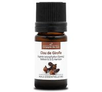 CLAVO - 5 mL - Aceite Esencial Orgánico de Calidad Superior - 100% Puro, Natural, Quimiotipado y Certificado AB