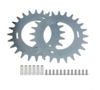 Clavo Antideslizante para Segway para Navimow Serie H, Picos de Acero 210x2.0mm, Tacos de Tracción Mejorados para H500E H800E H1500E H3000E-VF