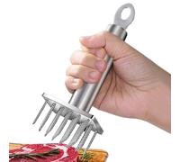 Clavo de acero inoxidable - Martillo de cerdo para insertar piel de cerdo, aguja para pinchar carne | Insertador de carne, insertador de carne, insertador de carne asada, insertador de clavos de acer