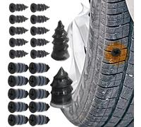 Clavo de Goma para Neumáticos,Clavos de Reparación de Neumáticos,Clavos Punción Neumáticos Coche,Clavo de Goma Reparación Rápida para Coche,Clavos de Reparación de Neumáticos al Vacío