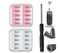 Clavo de goma para reparación de neumáticos de vacío, tapones de neumáticos, herramienta de autoservicio rápido con destornillador, reparación plana para automóviles, motocicletas, camiones, tractores