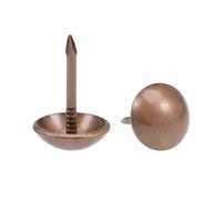 Clavo decorativo 60 uds. Chinchetas decorativas for muebles en tono cobre antiguo, clavos for tapicería de 11mm diámetro cabeza