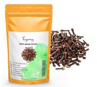 Clavo entero, 50 g, clavo de olor seco, de alta calidad seleccionado a mano, clavos no molidos, ideal para cocinar, 100% natural, sin aditivos. Tazarin Ltd
