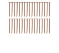 Clavos asesinos de tocones de cobre puro de 65 mm y 75 mm para eliminar raíces de árboles, hardware de acción rápida para eliminación de tocones de jardín (20-50 piezas) (E)