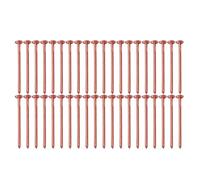 Clavos asesinos de tocones de cobre sólido de 65 mm y 75 mm para eliminar raíces de árboles, hardware de jardín de acción rápida y no molestar (20-50 piezas) (E)