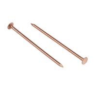 Clavos asesinos de tocones de cobre sólido de 65 mm y 75 mm para eliminar raíces de árboles, hardware de jardín de acción rápida y no molestar (20-50 piezas) (D)