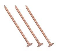 Clavos asesinos de tocones de cobre sólido de 65 mm y 75 mm para eliminar raíces de árboles, hardware de jardín de acción rápida y no molestar (20-50 piezas) (C)