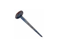 Clavos colgantes de 50 mm de largo, juego de 10 unidades - clavos - clavos forjados - clavos forjados - aspecto antiguo - superficie de color negro azulado