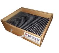 Clavos de 34°, 2,8 x 65 mm, anillo inoxidable, cabeza lenticular, apto para Hikoki NR1890DBCL Prebena Senco 1M