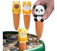 Clavos de Agua - Riego Automático para Macetas de Interior - Juego de 4 Clavos de Agua Automáticos a Prueba de Fugas para Jardín, Exterior, Interior, Césped y Patio Trasero