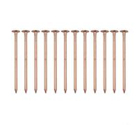 Clavos de cobre puro de 4 pulgadas para matar árboles y raíces de tocón, picos de eliminación efectiva de raíces para proyectos de jardinería y paisajismo, paquete de 12