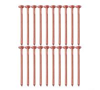 Clavos de cobre sólido para matar tocones de árbol de 65 mm/75 mm para eliminación de raíces, herramienta de jardín no molesta para eliminar árboles y plantas no deseados (A)