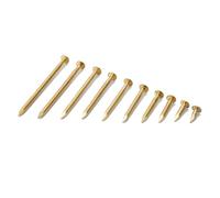 Clavos De Latón, 250 G, De Cabeza Redonda, Clavos Decorativos Para La Fijación De Muebles, Accesorios De Latón Con Una Longitud De Entre 8 Y 55 Mm (1.2mm*15mm)