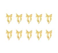 Clavos de metal arte Studs 3D Metal Nails Art Joyería Cinta Nudo de arco Clavos Encanto para uñas Decoración de arte Accesorios de uñas