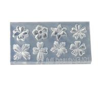 Clavos de resina, decoración artística, forma de flor de silicona, molde de molde para joyas, fabricación de joyas, forma de pendientes