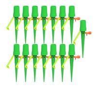 Clavos de riego automático, clavos de riego con válvula de control ajustable - 15 piezas de clavos automáticos de riego de jardín antifugas, para interiores, jardines, plantas en maceta, flores