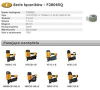 Clavos f 2,80 x 65mm 7500 pzas, bostitch f28065q, modelo f28065q, alta