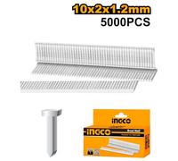 Clavos Para Grapadora Clavadora Puntos Lug. 10mm Cabeza 2mm D. 1.2mm - 5000 Pz
