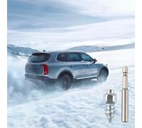 Clavos para neumáticos de coche, clavos para neumáticos de nieve - Pernos para ruedas de motos de nieve | 100X Clavos para con herramienta de instalación, antideslizantes para