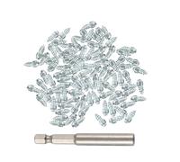 Clavos para neumáticos de coche, clavos para neumáticos de nieve - Tacos para con clavos para motos de nieve - 100X Clavos para con herramienta de instalación, antidesliza