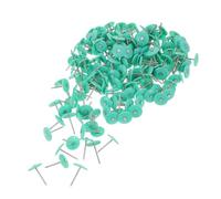 Clavos para Techo Arandela de Plástico Verde 1.5 Pulgadas | Sujeción Segura contra Viento, para Paneles de Espuma y Láminas Reflectantes, Uso Profesional