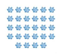 Clavos para Zapatos de Golf Tacos de Golf 28 Uds., Picos plástico, Agarre Antideslizante, Clavos Zapato Giro rápido, Ayuda for Entrenamientos Repuesto(Blue)