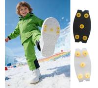 Clavos para Zapatos | Empuñaduras para Zapatos Y Botas: Tacos De Hielo para ZapaтosY Botas, para Caminar, Escalar, Caminar, Correr En Invierno, Montañismo Al Aire, Crampones Antideslizantes Par