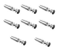 Clavos Publicitarios,Tornillo de Publicidad,Tornillo de Soporte de Cristal,Clavos de Vidrio,Clavo de Publicidad,para Exposición de Arte,Cartel Publicitario,Cartelera,Carteles (12x120 MM - 8 Piezas)