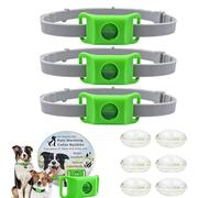 Clavya Tags For Dogs, Clavya Natural Collar For Dog, Waterproof, 4 Months Long Lasting Protection, Adjustable Size Pendant Tag, For Small Medium and Large Dogs(3pcs)